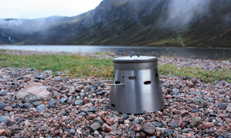 Best Ultralight Backpacking Stoves - CalDera Cone Feature Mountains 768x461